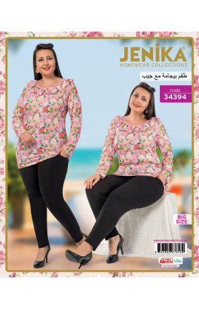 Jenika 29818 Büyük Beden Lohusa Pijama Takımı