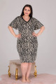 lady 8814 battal büyük beden tunik gecelik -  2xl - 3xl - 4xl bedenler, ladybttltnkgclk8814, lady pijama takımı, Lady