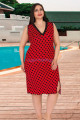 lady 6788 battal boy büyük beden tunik gecelik 2xl - 3xl - 4xl, 8509990001742, lady pijama takımı, Lady