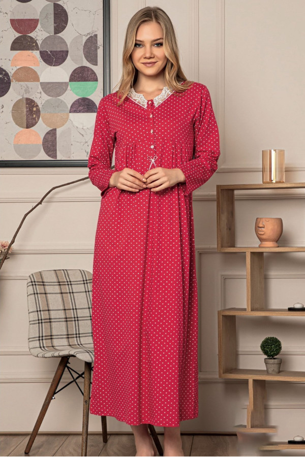 hamile geceliği erdeniz 1006 lohusa gecelik, erdeniz1006, erdeniz pijama takımı, Erdeniz