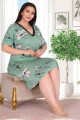 lady 8810 battal büyük beden tunik gecelik -  2xl - 3xl - 4xl bedenler, ladybttltnkgclk8810, lady pijama takımı, Lady