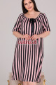 lady 8816 battal büyük beden tunik gecelik -  2xl - 3xl - 4xl bedenler, 8509990021917, lady pijama takımı, Lady