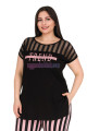lady 10772 battal boy büyük beden kısa kol pijama takımı, 8509990022983, büyük beden (battal boy) pijama takımları, Lady