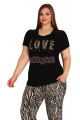 lady 10807 battal boy büyük beden kısa kol pijama takımı, lady--10807-2xl, büyük beden (battal boy) pijama takımları, Lady