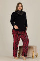 lady 11303 battal boy büyük beden uzun kol penye pijama takımı, ladybttlpjm11303, büyük beden (battal boy) pijama takımları, Lady