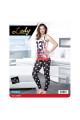 lady 9726 i̇p askılı bayan pijama takımı - art 9726, lady-9726, lady pijama takımı, Lady