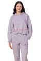 lila renk uzun kollu ve  kapüşonlu teknur 2803 kadın spor eşofman takımı, qs-tknr-2803-sm, teknur pijama takımı, Teknur