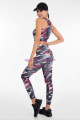 kırmızı siyah renk ve desenli lady 3027 kadın büstiyerli taytlı spor takım, lady-3027, lady pijama takımı, Lady