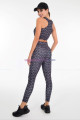 siyah renkli ve desenli lady 3035 kadın büstiyerli taytlı spor takım, lady-3035, lady pijama takımı, Lady