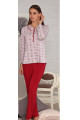 sabahlıklı lohusa pijama takımı tuba 564 3lü sabahlıklı hamile pijaması, tuba 564, lohusa pijama takımları, Tuba
