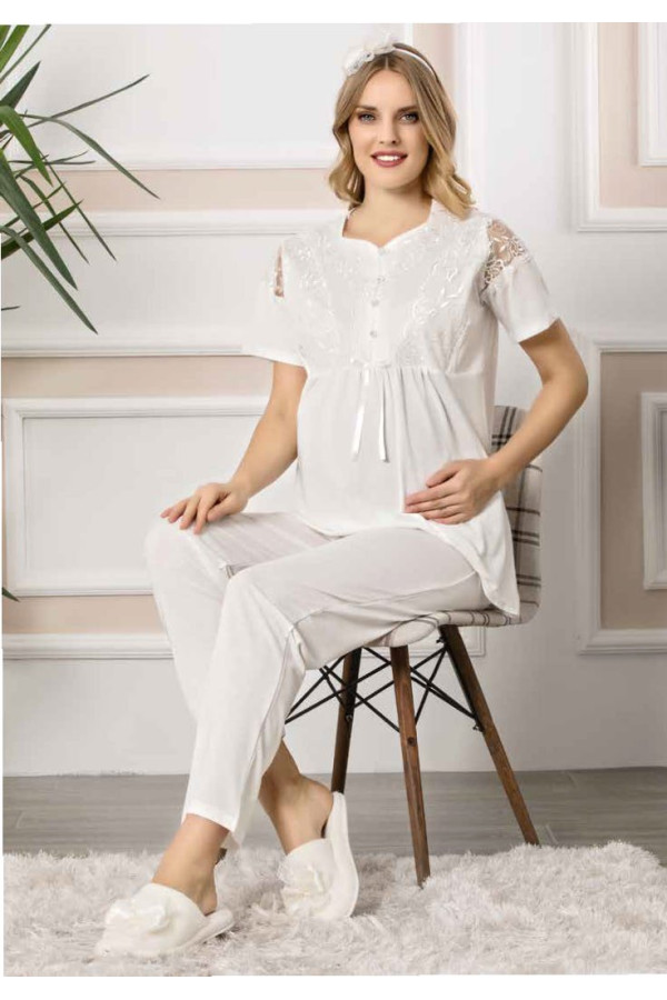 erdeniz 1100 lohusa hamile pijama takımı, erdeniz1100, lohusa pijama takımları, Erdeniz