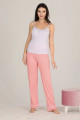 lady 20011 kadın 3 parça ve düğmeli kısa kol pijama takımı, lady20011, lady pijama takımı, Lady