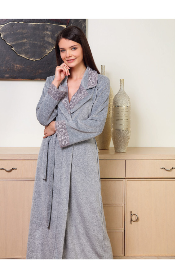 tuba 9376 bayan sabahlık, sonbahar - kış, tuba-9376, tuba pijama takımı, Mecit