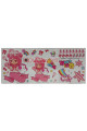 çocuk yağmurluğu, sticker çıkartma yapıştırmalı, sırt çanta korumalı pembe renk, eva, cepli özel çantalı, 8509990003678, yağmurluk, Quilling Seti