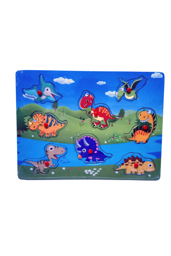 dinazorlar tutmalı yapboz 8 parça, yb-t-008-ulkm, yap boz puzzle çeşitleri, Quilling Seti