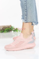 pembe renk günlük yüksek taban slip-on, hafif yürüyüş bağcıksız kadın spor ayakkabı, 7539246531519, spor ayakkabı, Ferrossa