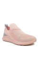 pembe renk günlük yüksek taban slip-on, hafif yürüyüş bağcıksız kadın spor ayakkabı, 7539246531519, spor ayakkabı, Ferrossa