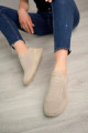 bej renk günlük yüksek taban slip-on, hafif yürüyüş bağcıksız unisex spor ayakkabı, tybl4ppcmkdl4w0634, spor ayakkabı, Ferrossa