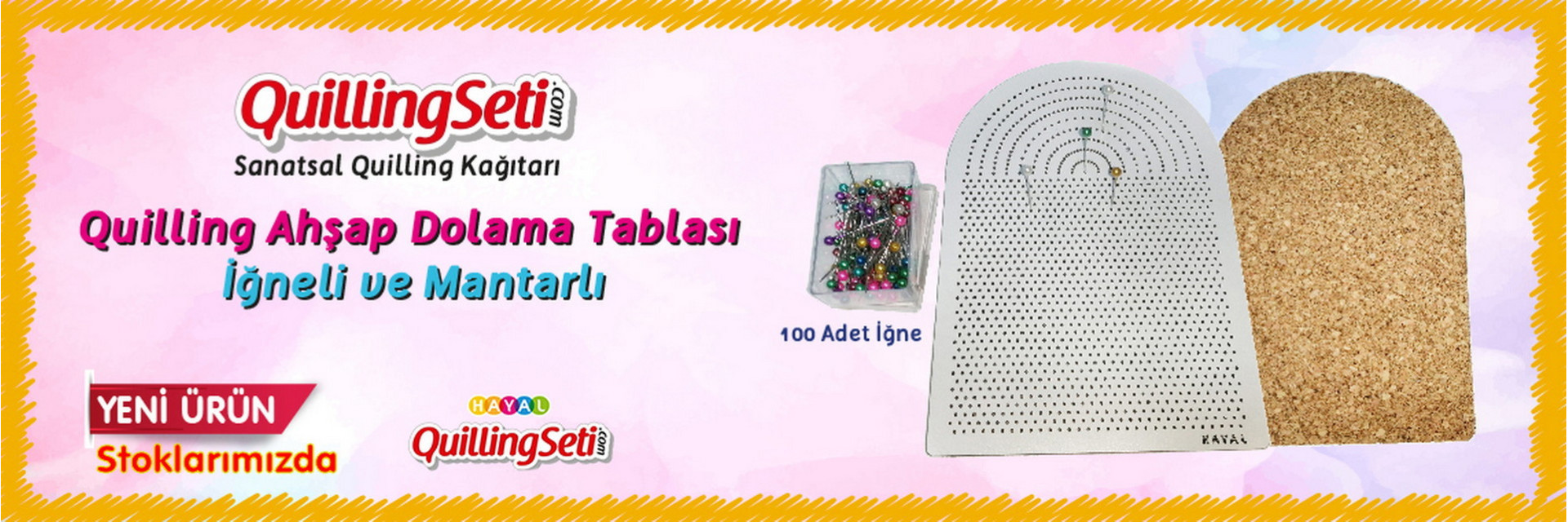 QuillingSeti Quilling Dolama Tablası