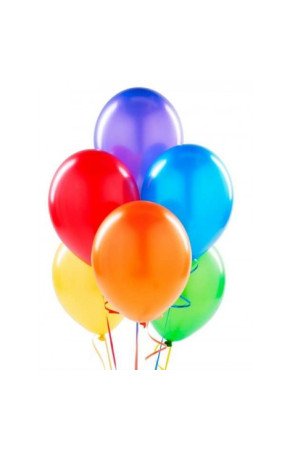 Karışık Renkli Balon 100 Adet 