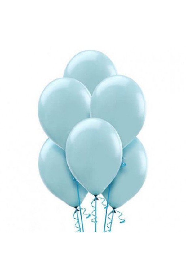 klasik açık mavi helyum balon 100 lü, 669-44342, kutlama parti malzemeleri, Quilling Seti