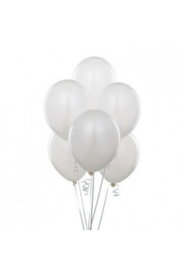 klasik beyaz helyum balon 100 lü, 667-63850, kutlama parti malzemeleri, Quilling Seti