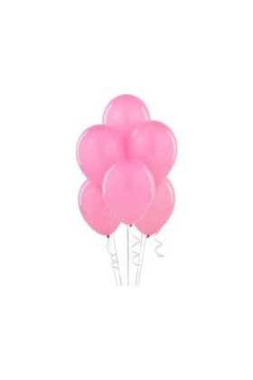 Klasik Pembe Helyum Balon 100 lü