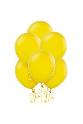 Klasik Sarı Helyum Balon 100 lü