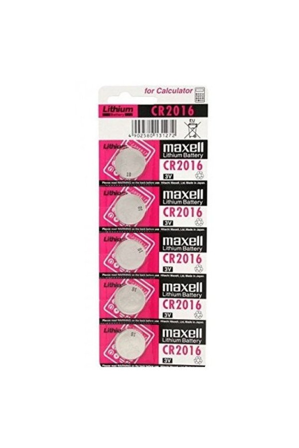 maxell cr-2016 | ( 5 li kart ) pil, 63-16772, pil ve batarya, Quilling Seti