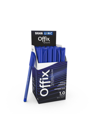 Silka Linc Offix Mavi Tükenmez Kalem 50'li Paket Silka Linc Offix Mavi Tükenmez Kalem 50'li Paket
