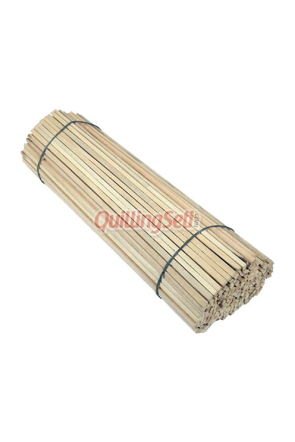 ahşap çıta 70 cm paket 100 lü, 8509990028541, hırdavat ürünleri, Quilling Seti
