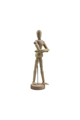 Ahşap İnsan Modeli 20 cm