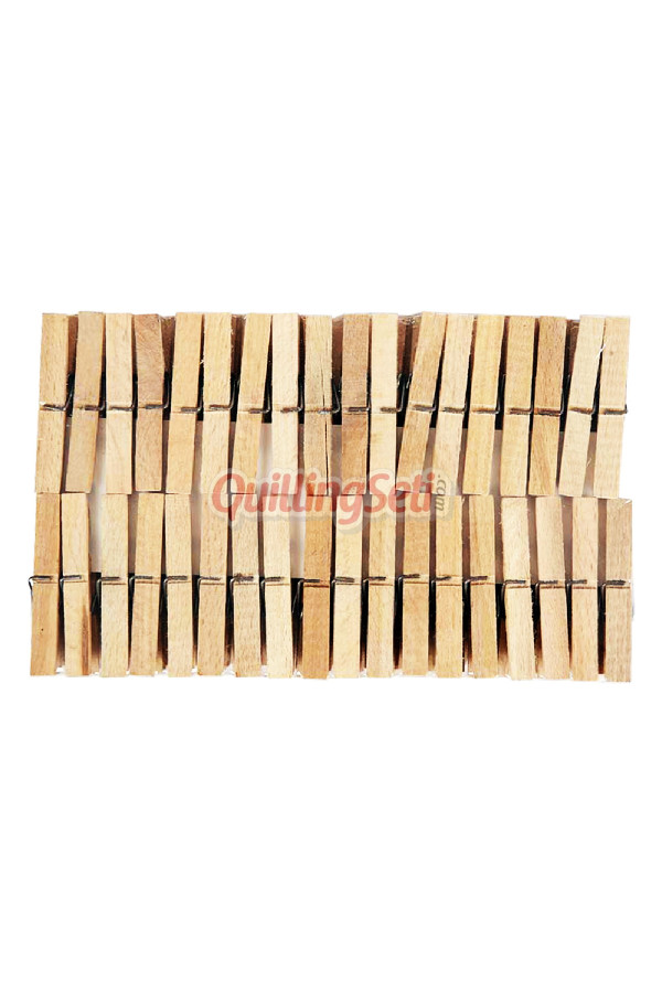 ahşap mandal 144lü doğal renkli, 8697417880046, hırdavat ürünleri, Quilling Seti