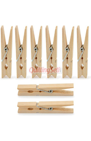 Ahşap Mandal 24'lü Paket