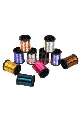 Demir Tel Karışık 10 Renk 0.3 mm (3 micron) 10 mt 10lu makara