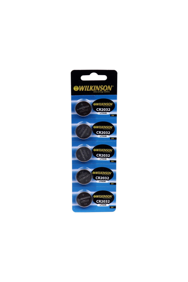 saat pili, para pil, pil cr2032 5 adet, 4897005160428, pil ve batarya, WILKINSON