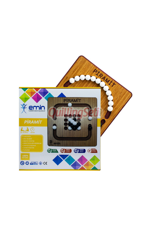 piramit oyunu, 8681277141720, akıl ve zeka oyunları, Emin İş