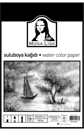 Sulu Boya Kağıdı 35x50 cm 10 Yaprak