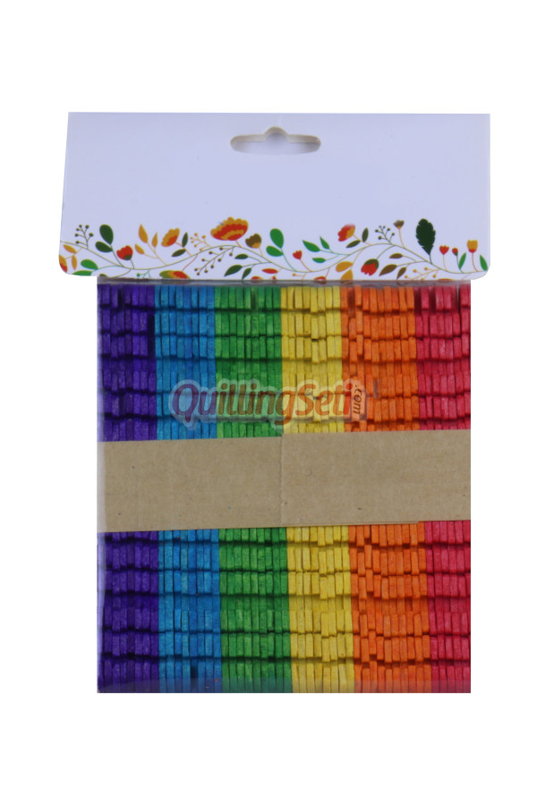 tırtıklı dil çubuğu, renkli ve geçmeli dil çubuğu, 8681277139574, oyunlar ve oyuncaklar, Quilling Seti