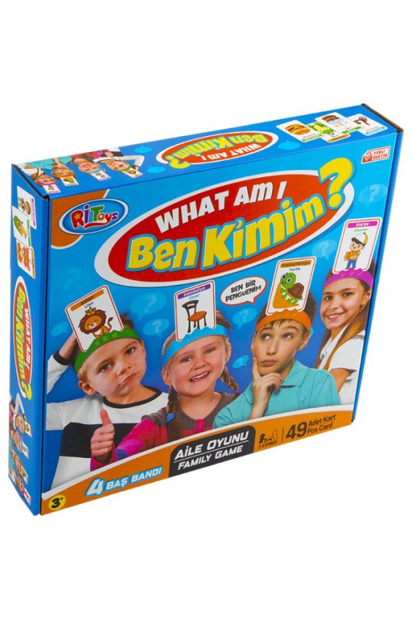 Ritoys Ben Kimim? - What Am I? - Kutu Oyunu, 8681049073020 ritoys ben kimim? - what am i? - kutu oyunu, 8681049073020, akıl ve zeka oyunları, ritoys