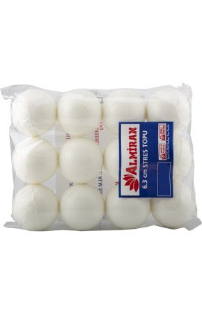 BEYAZ STRES TOPU 6,30 CM BEYAZ STRES TOPU 6,30 CM