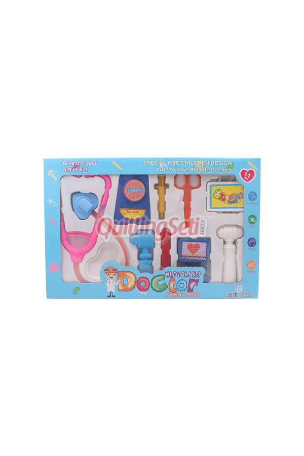 kutulu doktor oyuncak seti 11 parça, 86934610323251, oyunlar ve oyuncaklar, Quilling Seti