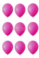 fuşya renkli 10 i̇ç mekan balonu, 8509990029173, kutlama parti malzemeleri, Gemar