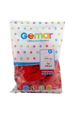 GEMAR RAUND(DIŞ MEKAN) KIRMIZI BALON G110/45# GEMAR RAUND(DIŞ MEKAN) KIRMIZI BALON G110/45#