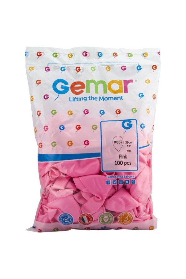 pembe renk dış mekan balonu 100lü paket, 8509990028893, kutlama parti malzemeleri, Quilling Seti