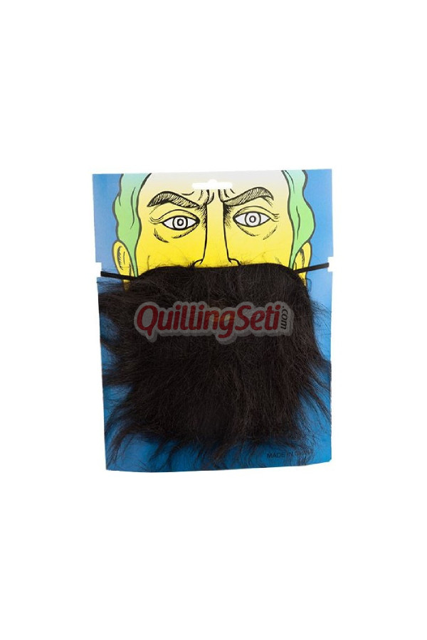 siyah renk dede sakalı, 8509990029043, kutlama parti malzemeleri, Quilling Seti