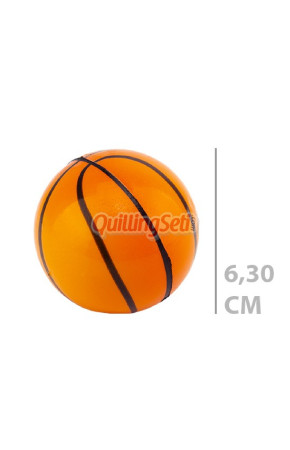 Küçük Turuncu Basketbol Stres Topu 6,30 cm