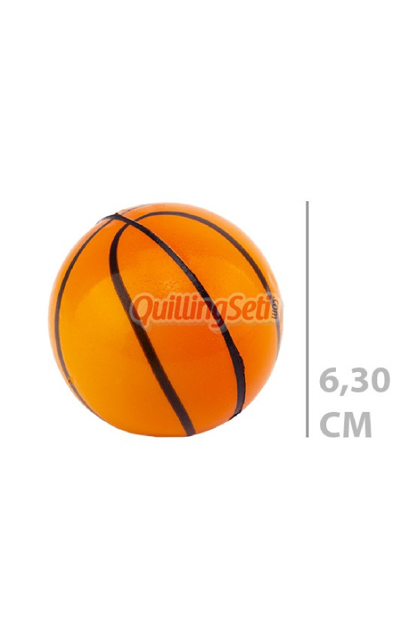 küçük turuncu basketbol stres topu 6,30 cm, 8509990028541, oyunlar ve oyuncaklar, Quilling Seti