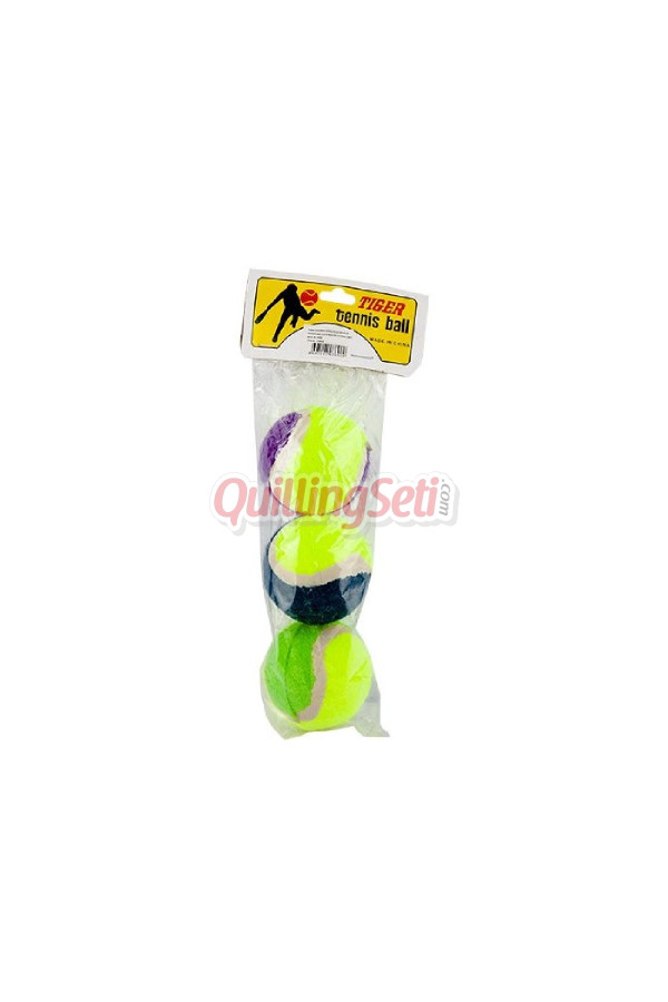 ekonomik 3lü teni̇s topu, 8509990028534, bireysel & takım sporları, Quilling Seti