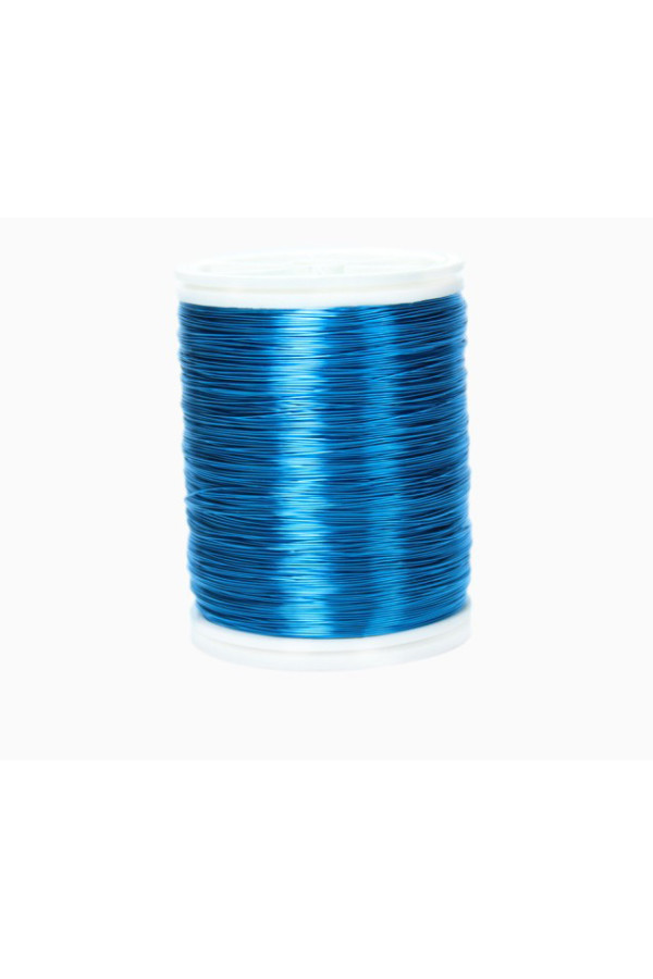 parlak mavi renk quillingseti filografi teli 100 gr, 150 mt, hft-1024, filografi malzemeleri, Quilling Malzemeleri